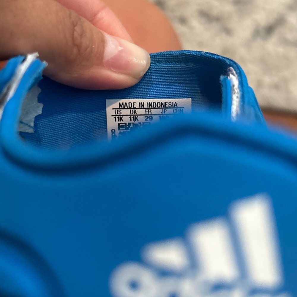 Adidas Unisex Water Shoes / Slides Size 11 Blue LIGHTWEIGHT - Picture 2 of 7
